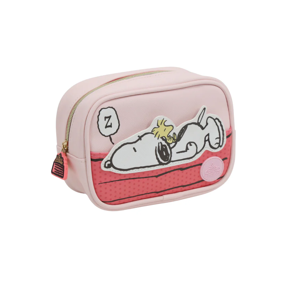 IMPRESSION VANITY - PEANUTS™ ''SNOOZIN'' MAKEUP POUCH - (1PC)