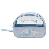 IMPRESSION VANITY - CINNAMOROLL™ ''LOVELY RIBBON'' HALF MOON CLEAR COSMETIC CASE- (1PC)