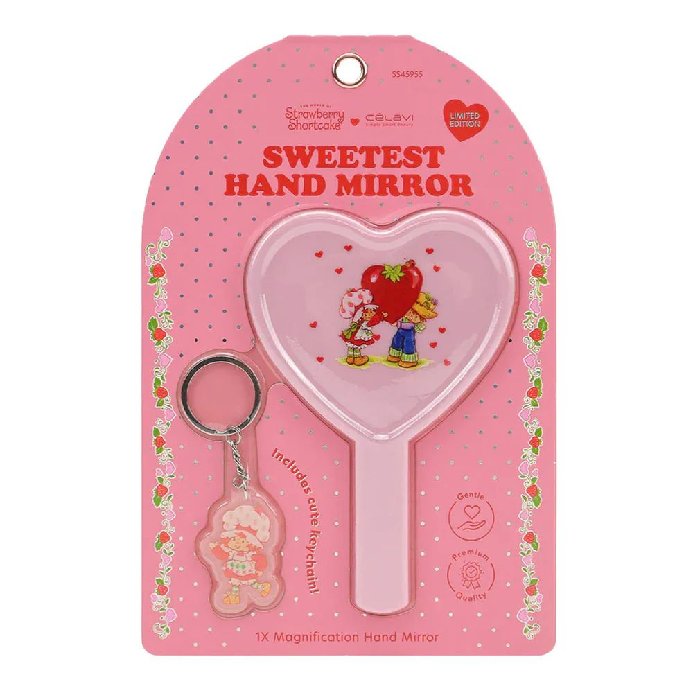 CÉLAVI - STRAWBERRY SHORTCAKE SWEETTEST HAND MIRROR - (1PC)