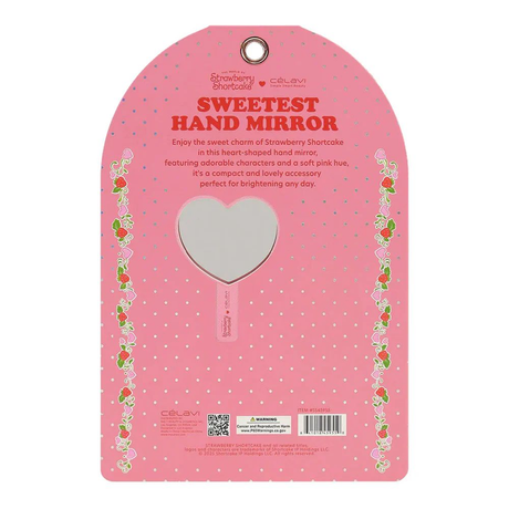 CÉLAVI - STRAWBERRY SHORTCAKE SWEETTEST HAND MIRROR - (1PC)