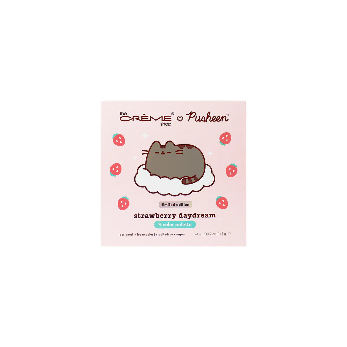THE CREME SHOP- PUSHEEN- STRAWBERRY DAY DREAM- PALETTE- 1PC