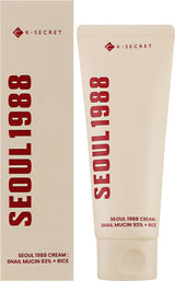 K-SECRET - SEOUL 1988 CREAM SNAIL MUCIN 93% + RICE - (1PC)