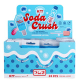 ROMANTIC BEAUTY- SODA CRUSH- SHIMMER LIP OIL- 24PCS