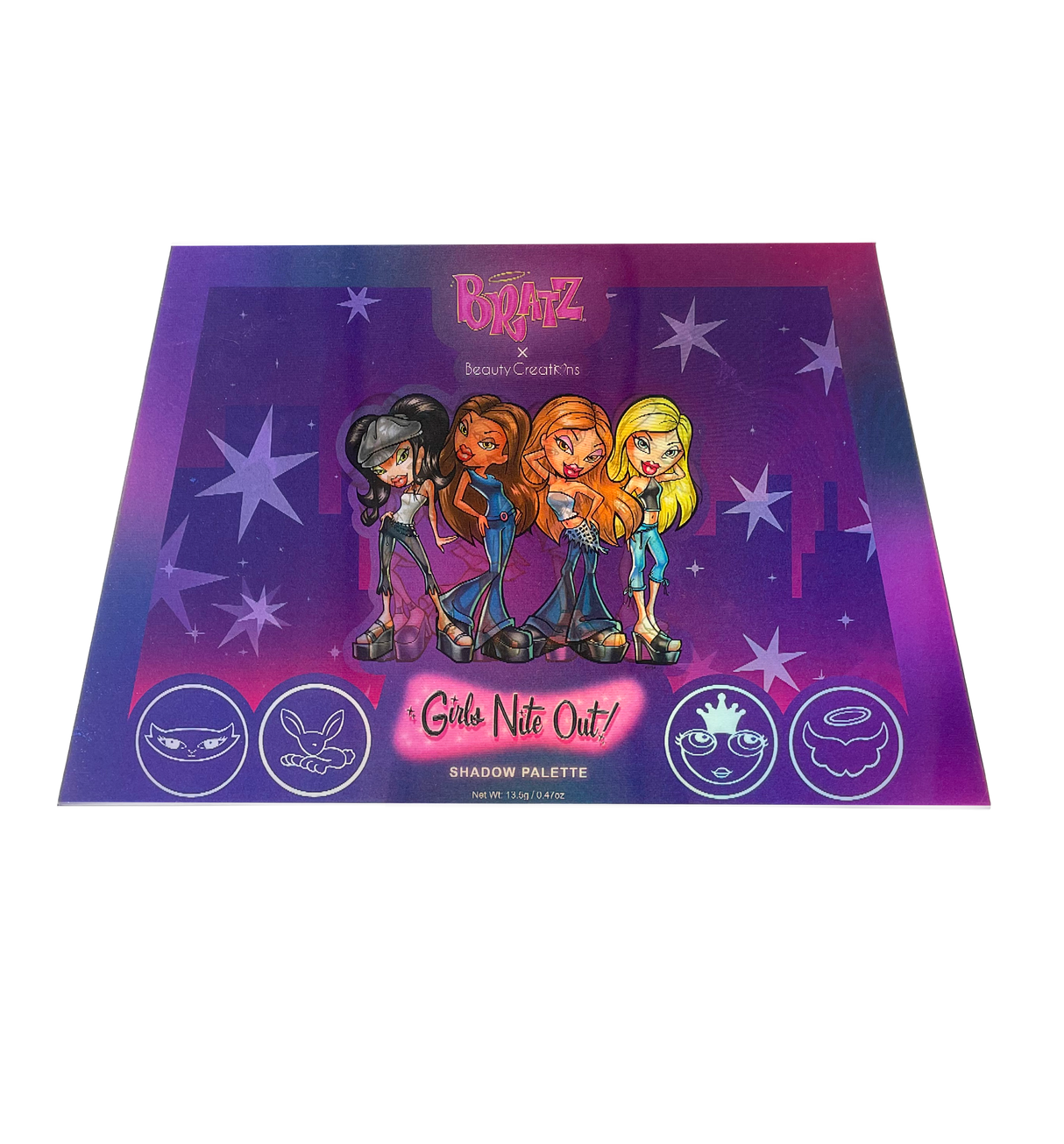 BRATZ X BEAUTY CREATIONS - GIRLS NITE OUT - SHADOW PALETTE (1PC)