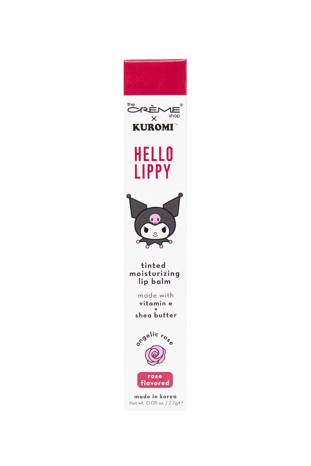 THE CREME SHOP X KUROMI HELLO LIPPY - SABOR A ROSA (4PC)