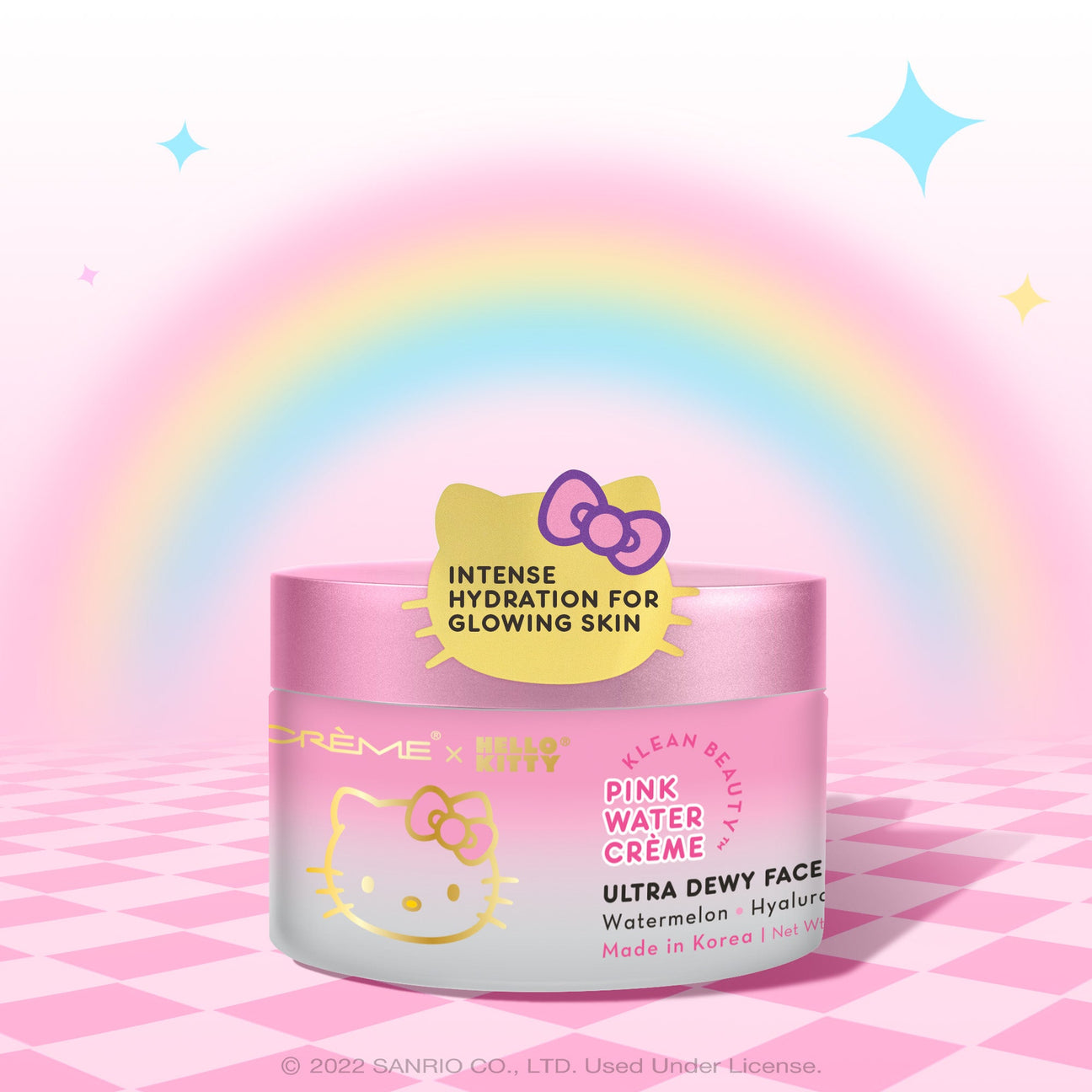  The Crème Shop x Hello Kitty Y2K Bling Bling Plush Spa  Headband : Beauty & Personal Care