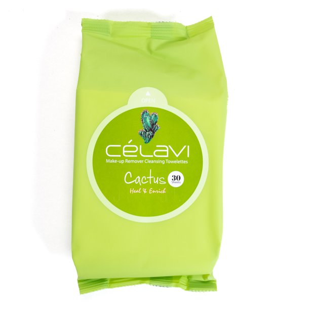 CELAVI - CACTUS CLEANSING WIPES - 6 PC