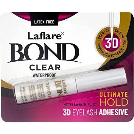 LAFLARE BOND CLEAR ULTIMATE HOLD ADHESIVE - 12 PCS
