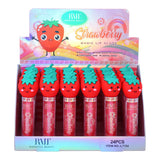 ROMANTIC BEAUTY - STRAWBERRY MAGIC LIP GLOSS DISPLAY 24 PCS