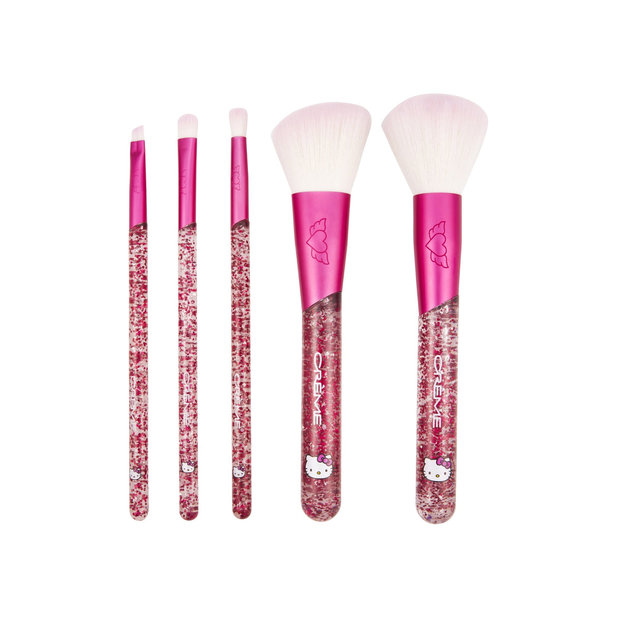 THE CREME SHOP - HELLO KITTY LUV WAVE BRUSH COLLECTION SET OF 5 (1 SET)