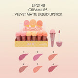 AMUSE - CREAM LIPS VELVET MATTELIQUID LIPSTICK - DISPLAY (24PCS)