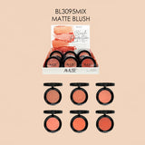 AMUSE - BLUSH PERFECTION 6 MATTE COLORS - DISPLAY (24PCS)