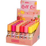 BEAUTY TREATS - VEGAN ROLL-ON LIP GLOSS DISPLAY - 36 PCS