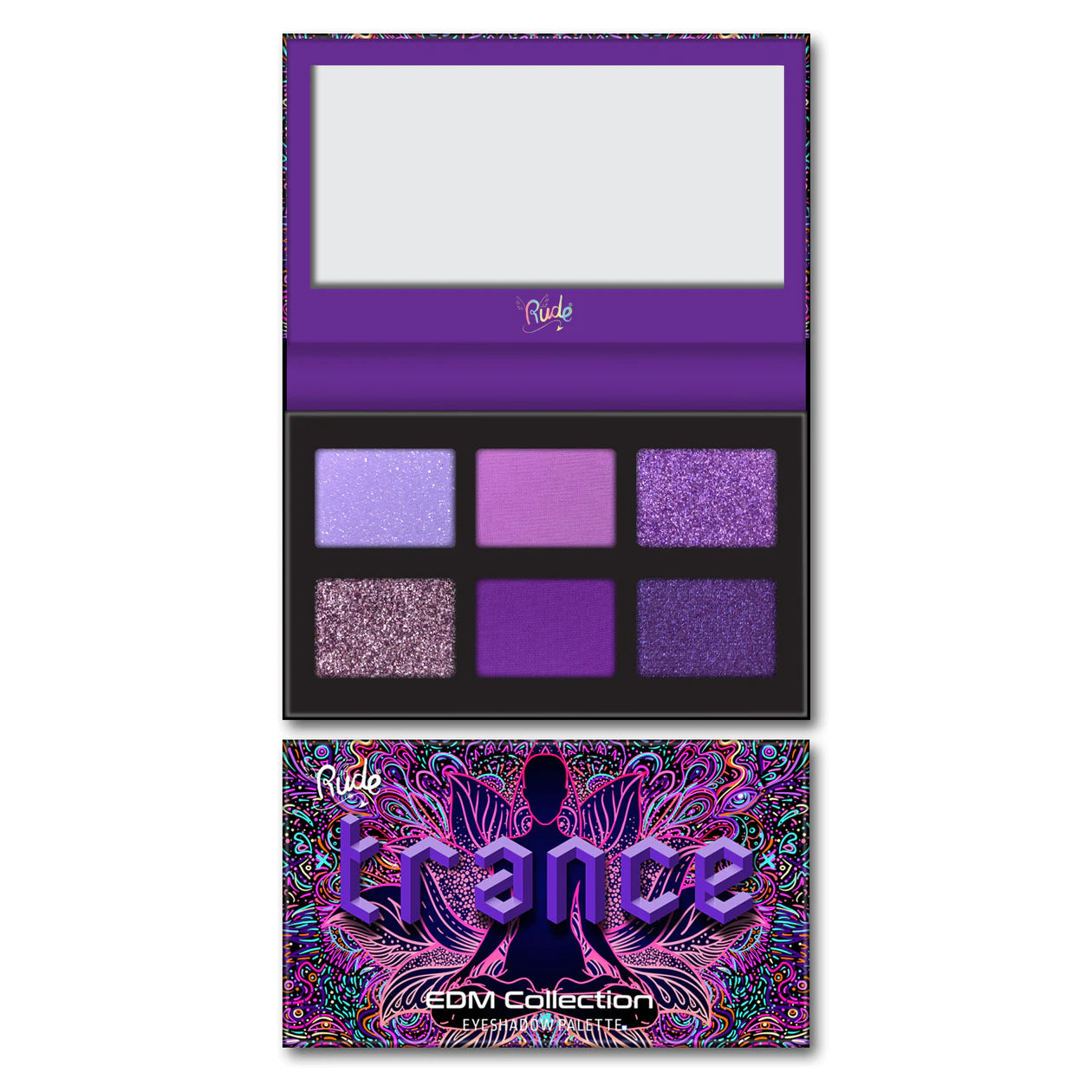 RUDE COSMETICS - TRANCE EDM COLLECTION EYESHADOW PALETTE
