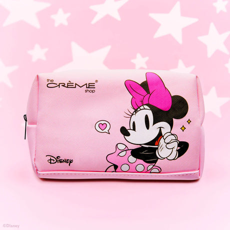 THE CREME SHOP X MICKEY & MINNIE MOUSE - TRAVEL POUCH- (1PC)