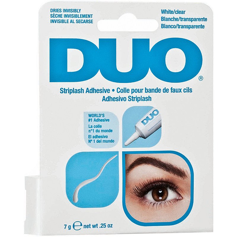 DUO - GLUE WHITE/CLEAR ADHESIVE - 6 PCS