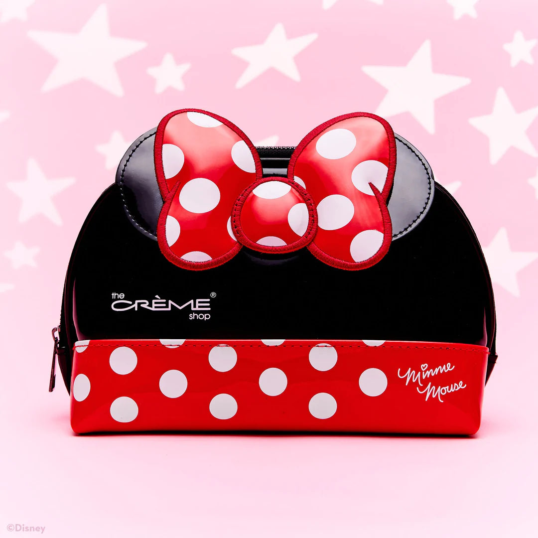 THE CREME SHOP - MINNIE MOUSE DOME TRAVEL POUCH (RED)