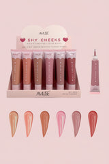 AMUSE -  SHY CHEEKS HIGH PIGMENT LIQUID BLUSH - DISPLAY (24 PCS)