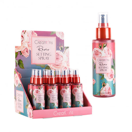 BEAUTY CREATIONS - ROSES SETTING SPRAY - DISPLAY 12PC