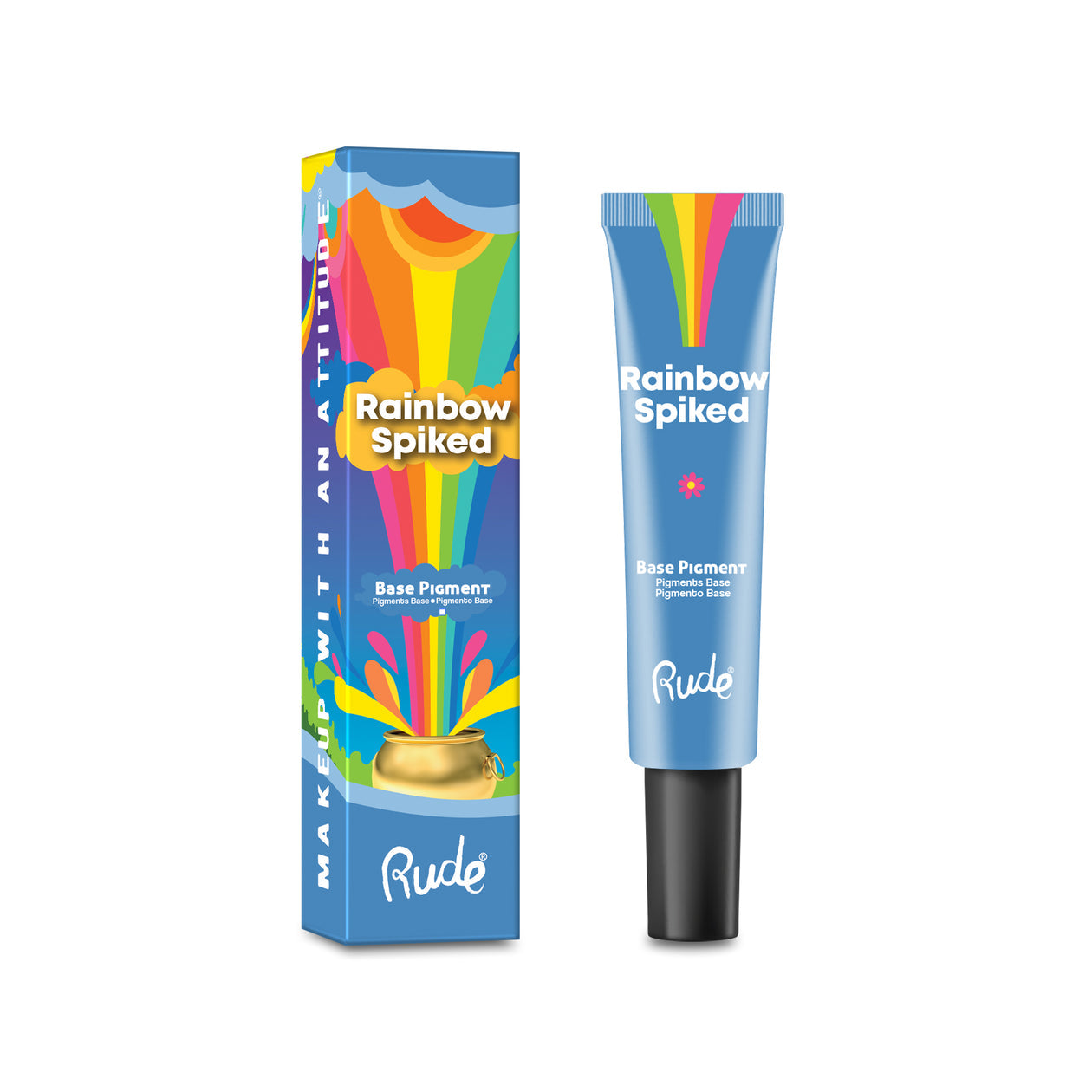 RUDE COSMETICS - RAINBOW SPIKED BASE PIGMENT - BLUE