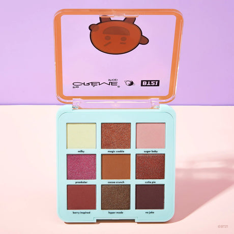 THE CREME SHOP - BT21 COCOA CRUNCH 9 SHADE PALETTE - (1PC)