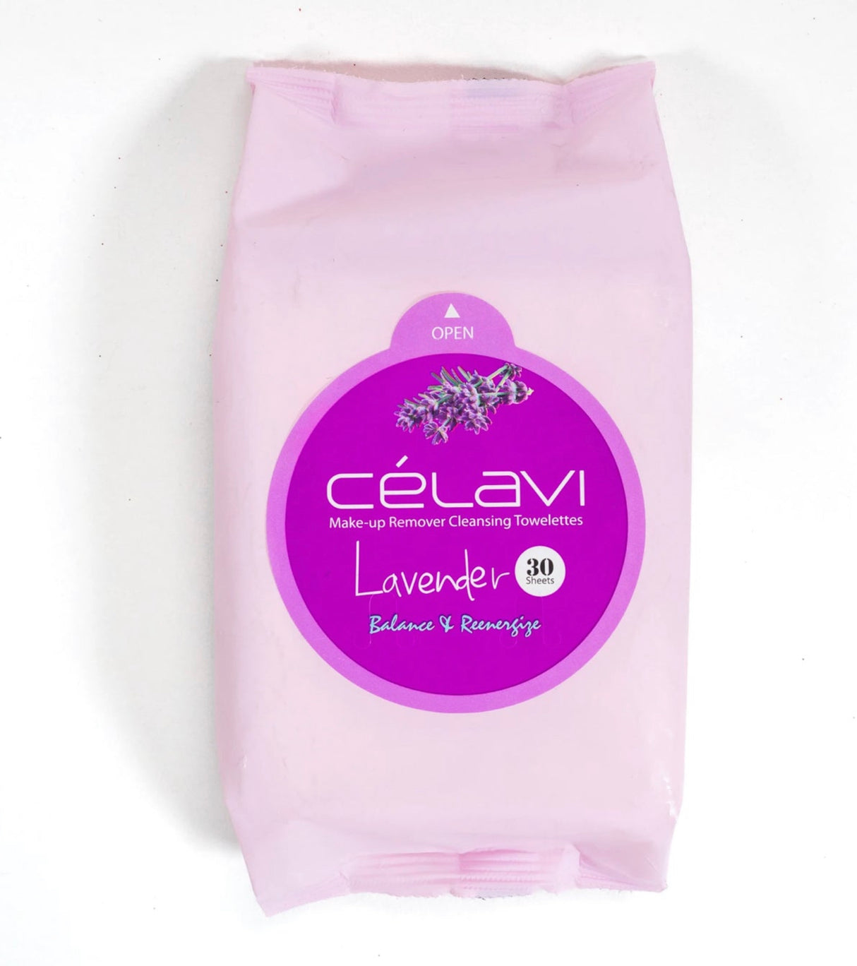 CELAVI - LAVENDER CLEANSING WIPES - 6 PCS