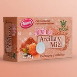 PROSA - CLAY AND HONEY SOAP - JABÓN DE ARCILLA Y MIEL (3PC)